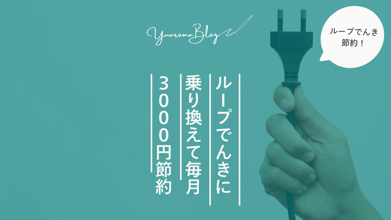 Looopでんきに乗り換えて電気代が3000円お得に！札幌在住者が実践する驚きの節約術